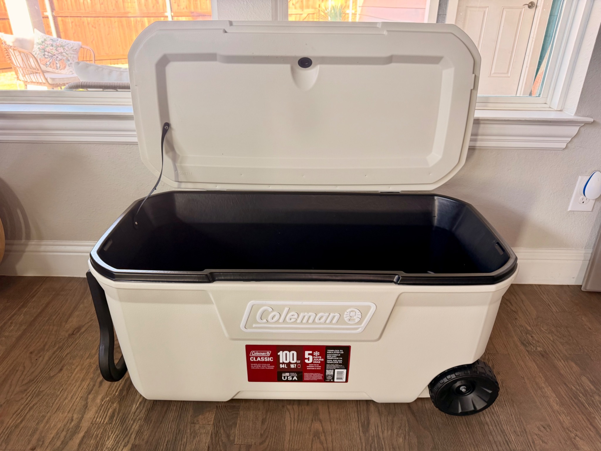 Coleman 100-Quart Wheeled Cooler 🧊💙
