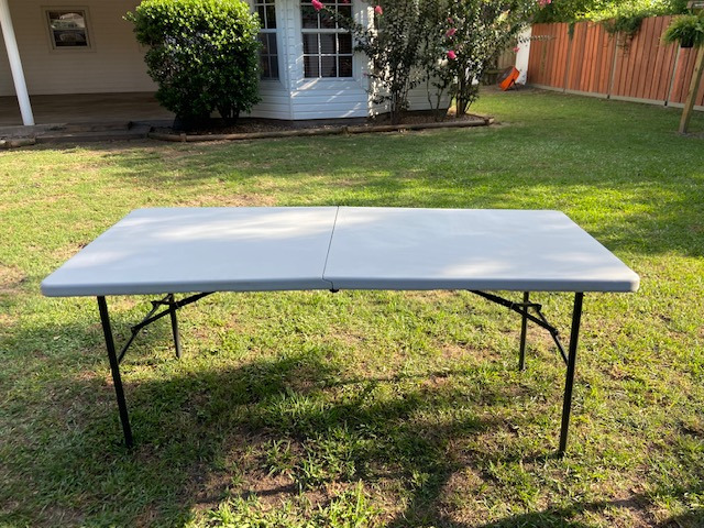 3 Folding Tables - 6 ft x 30 in Event / Party Tables