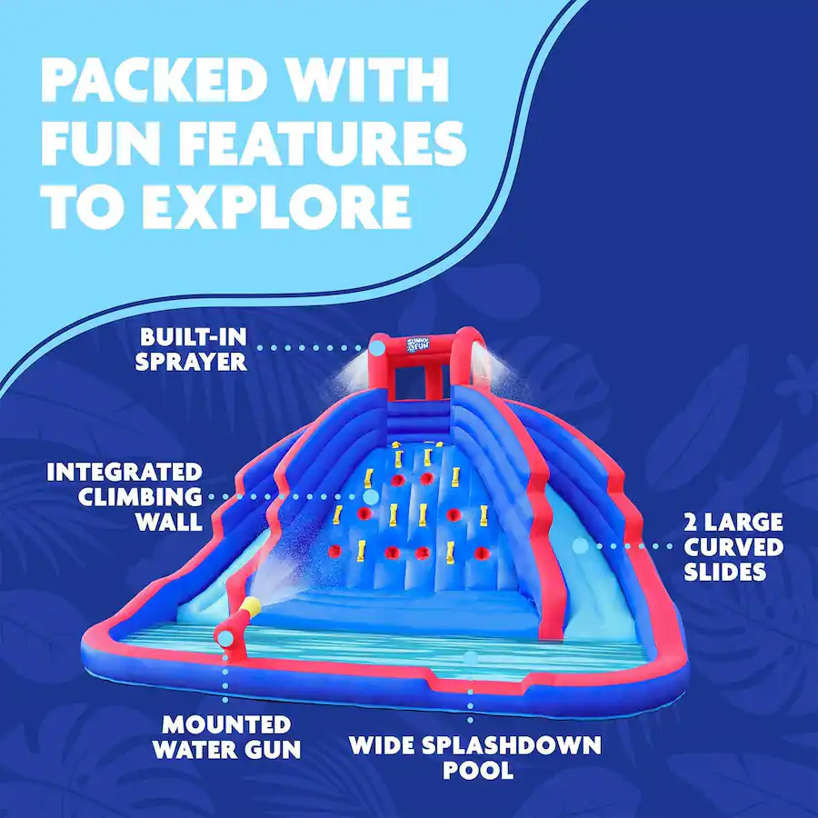 Sunny & Fun Ultra Climber Inflatable Water Slide Park